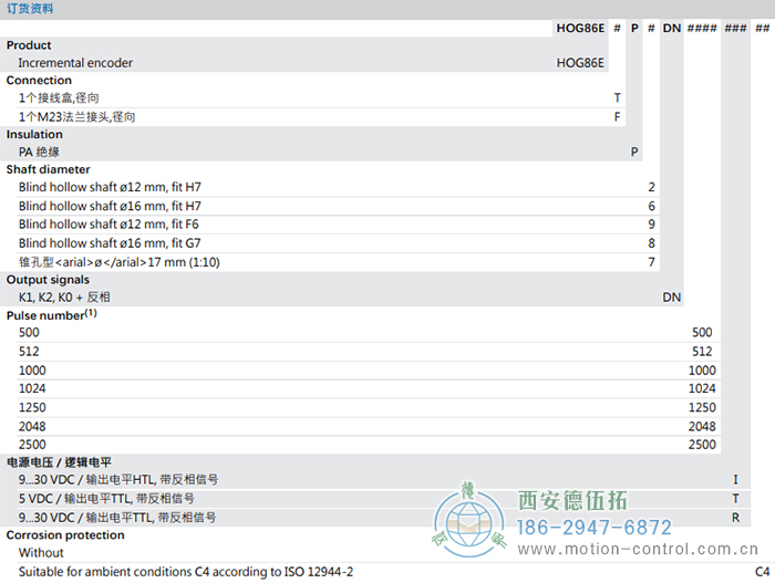 HOG86E增量重載編碼器訂貨選型參考 - 西安德伍拓自動(dòng)化傳動(dòng)系統(tǒng)有限公司 HOG86E增量重載編碼器訂貨選型參考 - 西安德伍拓自動(dòng)化傳動(dòng)系統(tǒng)有限公司